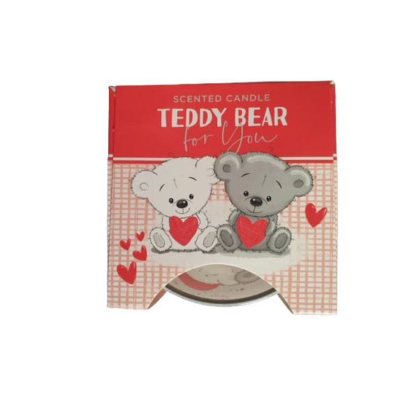 Teddy Bear for You Red Illatgyertya 115 g