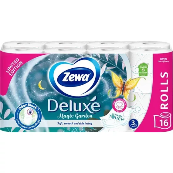 Zewa Deluxe Magic Garden WC papír 3 réteg 16 tekercs