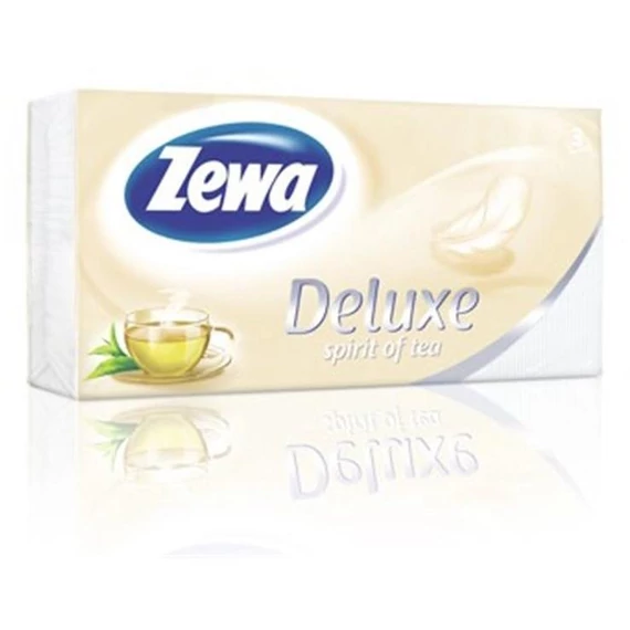 Zewa Deluxe Spirit of Tea Papírzsebkendő 3 réteg 90 db