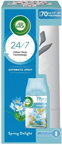 Air Wick Freshmatic Automata Légfrissítő Készülék + Spring Delight utántöltő 250 ml