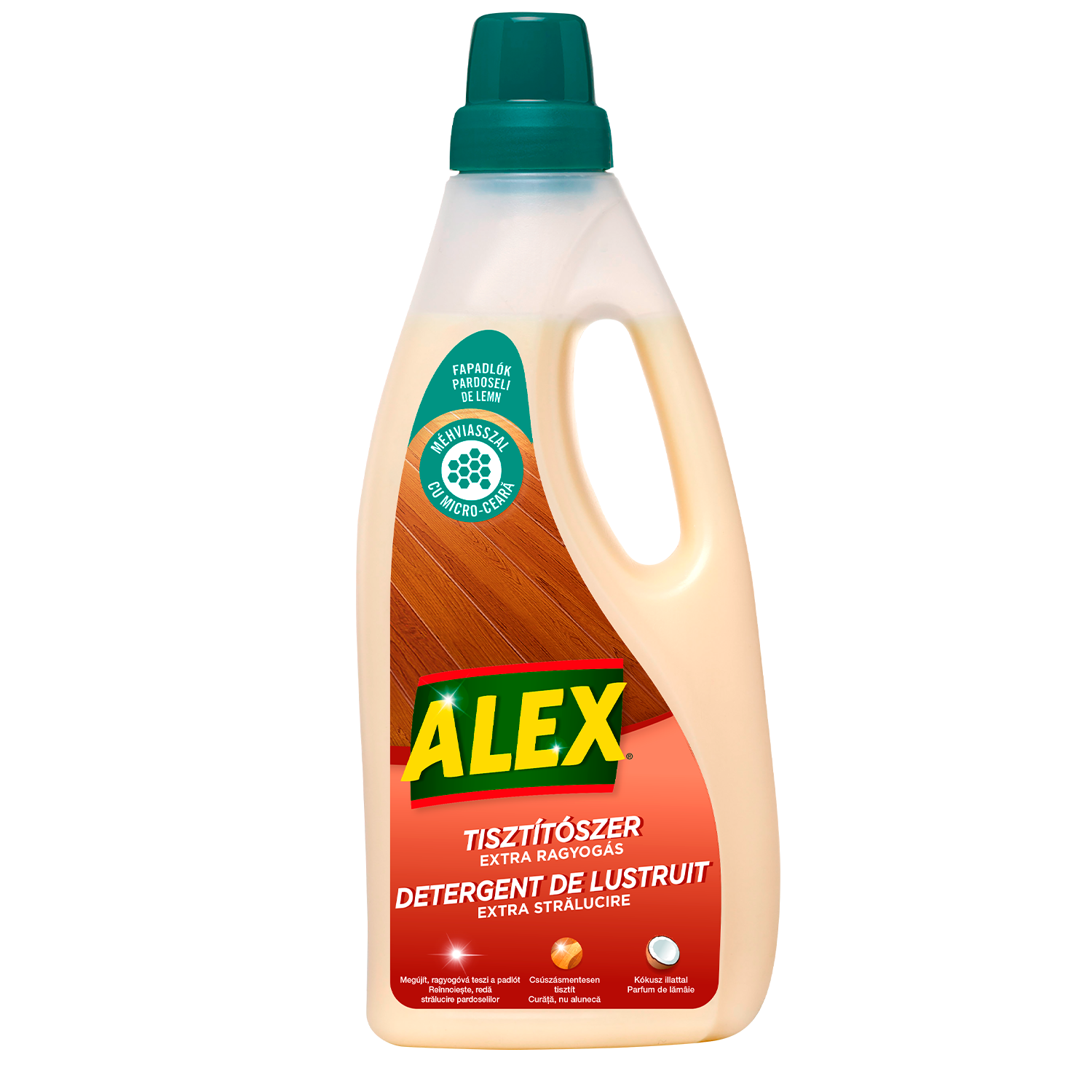 Alex Tisztítószer Extra Ragyogás Fapadló 750 ml