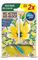 Ambi Pur Citrus & Jasmin Wc Tisztító + Illatosító 2x45 g