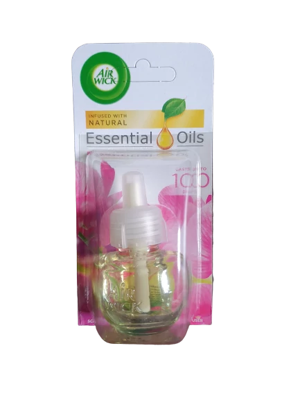 Air Wick Essential Oils Pink Sweet Pea Utántöltő Légfrissítő Készülékhez 19 ml
