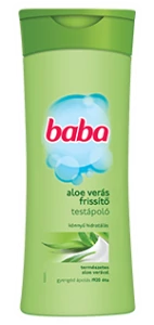 Baba Aloe Verás Frissitő Testápoló 400 ml