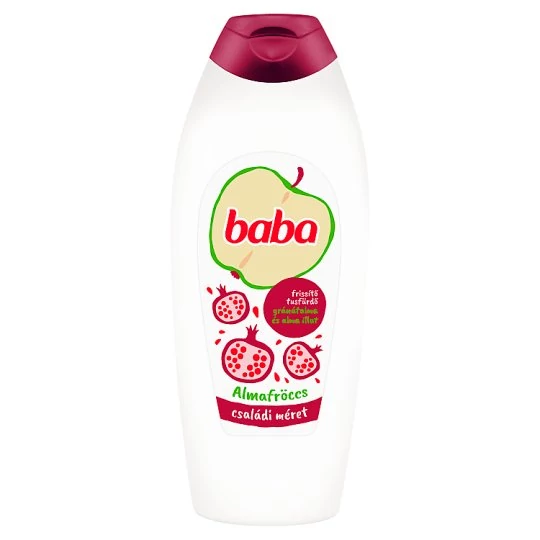 Baba Almafröccs Gránátalma és Alma Illat Tusfürdő 750 ml