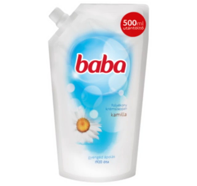 Baba Folyékony Szappan Utántöltő Kamilla 500 ml