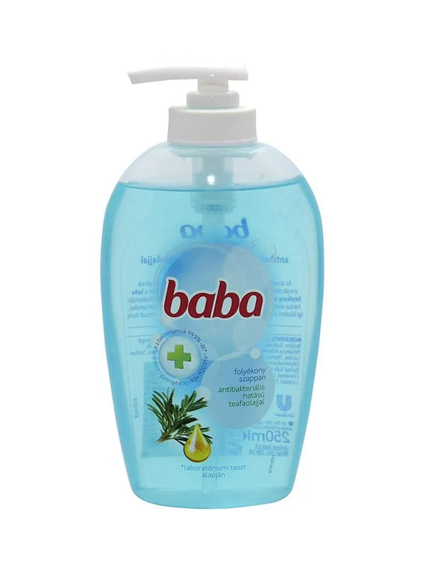 Baba Antibakteriális Hatású Teafaolajjal Folyékony Szappan 250 ml