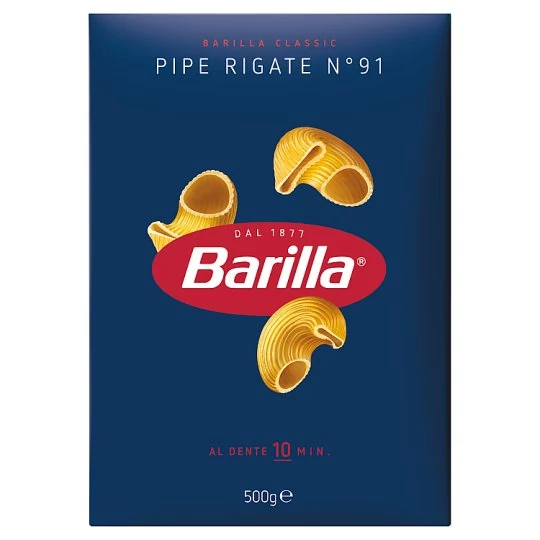 Barilla Pipe Rigate Durum Száraztészta 500 g