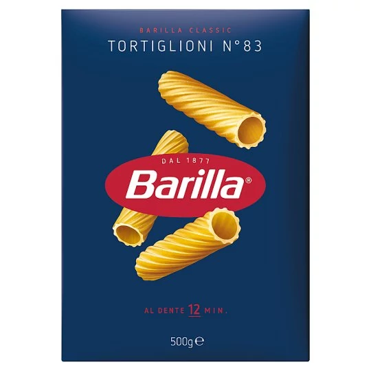 Barilla Tortiglioni Apró Durum Száraztészta 500 g