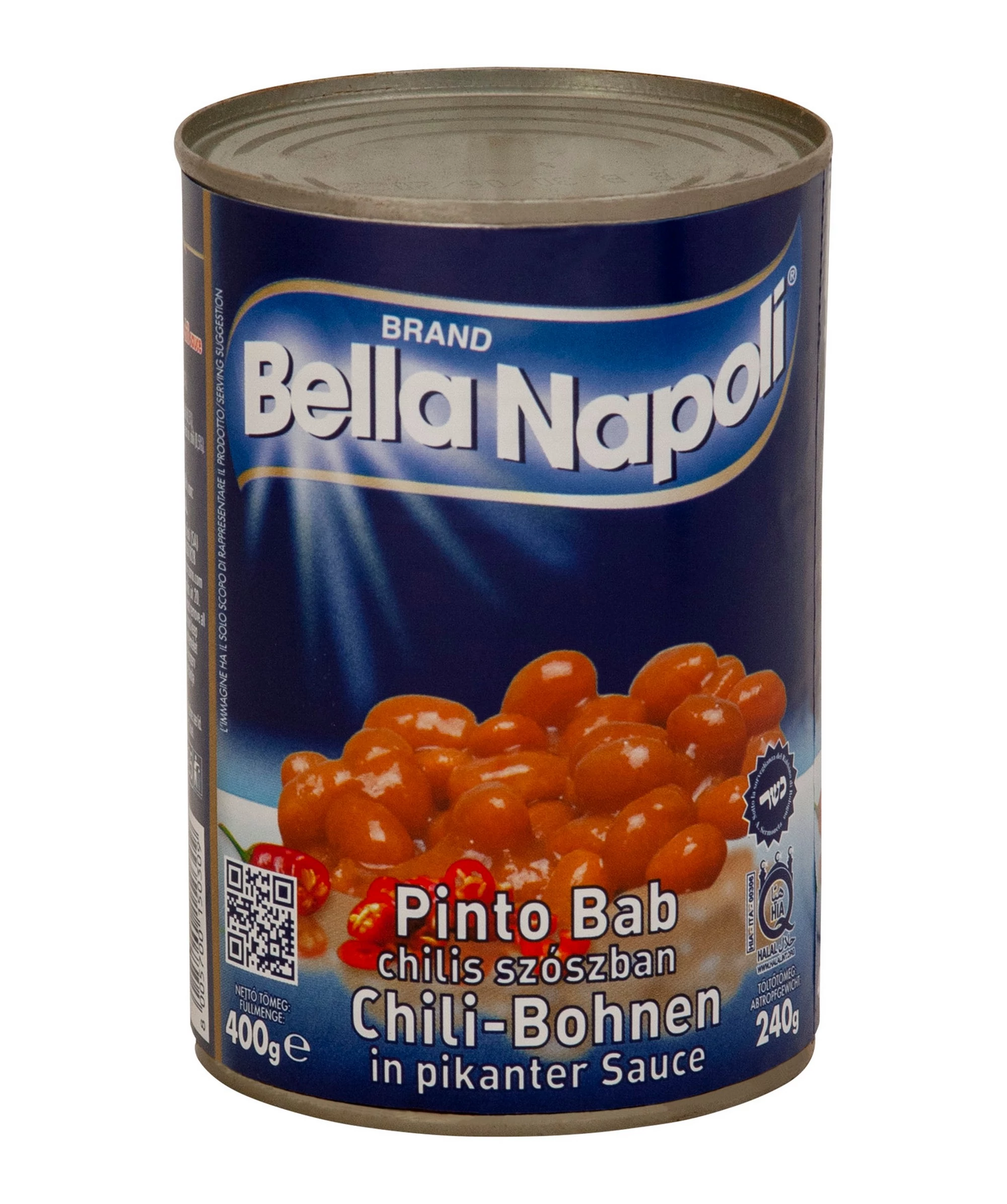 Bella Napoli Pinto Bab Chilis Szószban 400 g