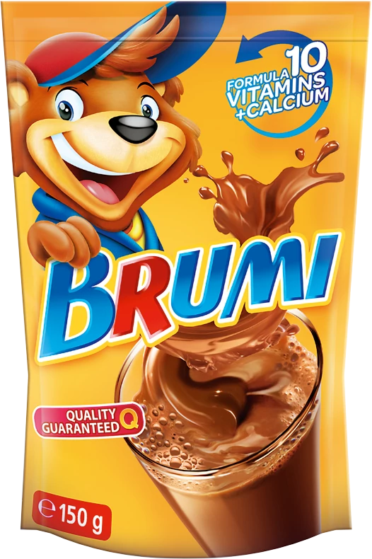 Brumi Instant Kakaóitalpor Vitaminokkal és Kálciummal 150 g