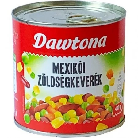 Dawtona Mexikói Zöldségkeverék 410 g