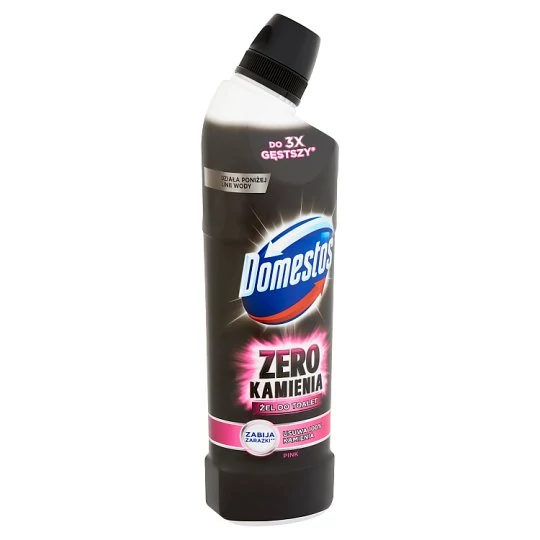 Domestos Zero Pink Wc Vízkőoldó Gél 750 ml