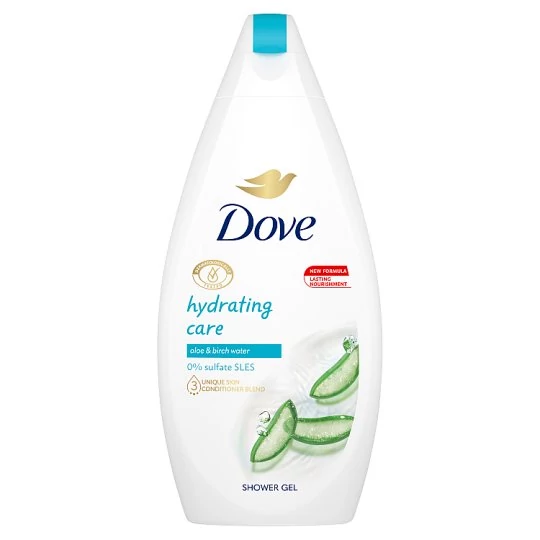 Dove Hydrating Care Tusfürdő 450 ml