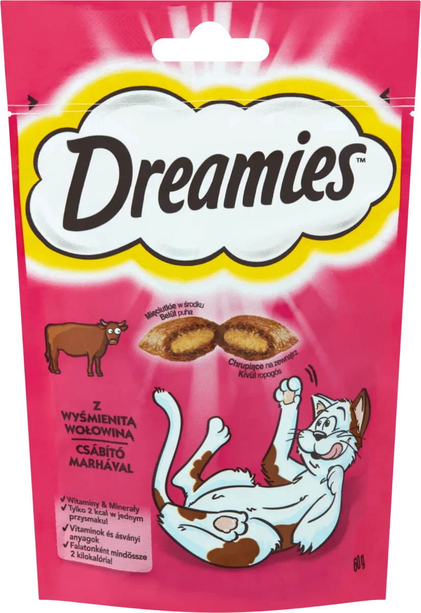 Dreamies Marha Macska Jutalomfalat 60g