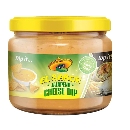 El Sabor Dip Jalapeno-Sajtos 300 g