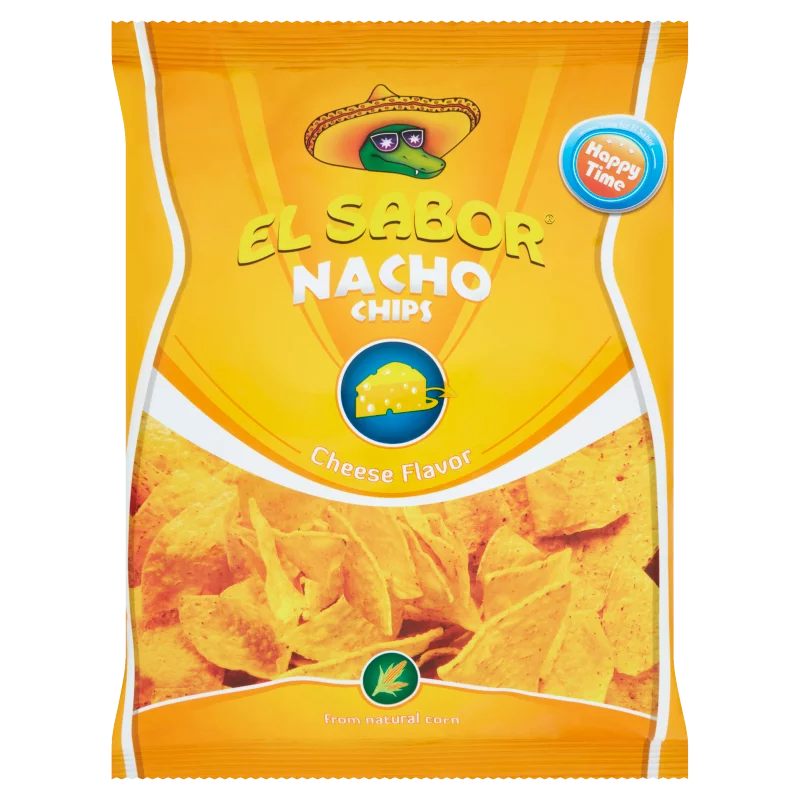 El Sabor Sajtos Nacho Chips 100 g