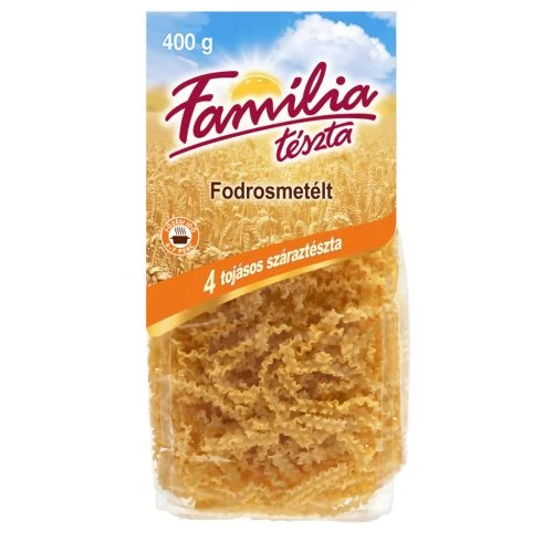 Família Fodrosmetélt 4 Tojásos Száraztészta 400 g