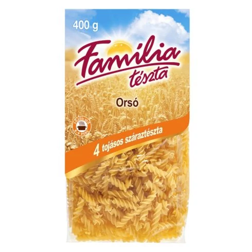 Família Orsó 4 Tojásos Száraztészta 400 g