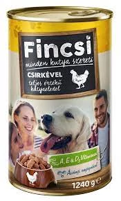 Fincsi Csirke Kutyaeledel 1240 g