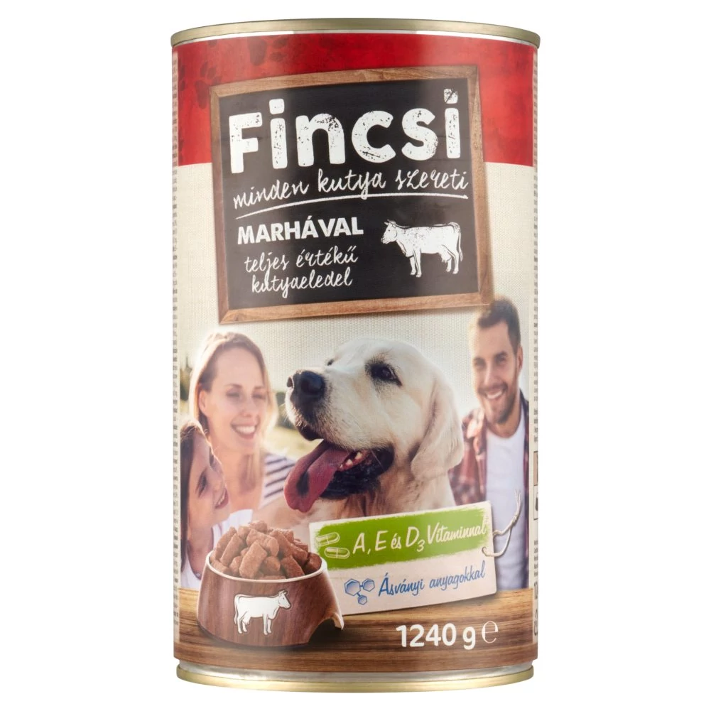 Fincsi Marha Kutyaeledel 1240 g