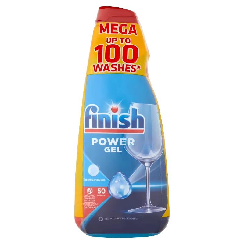 Finish Power Gépi mosogató Gél 100 mosás 2 x 1000 ml
