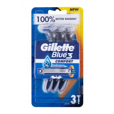 Gillette Blue3 Comfort Comfortgel 3 Pengés Eldobható Borotva 3 db
