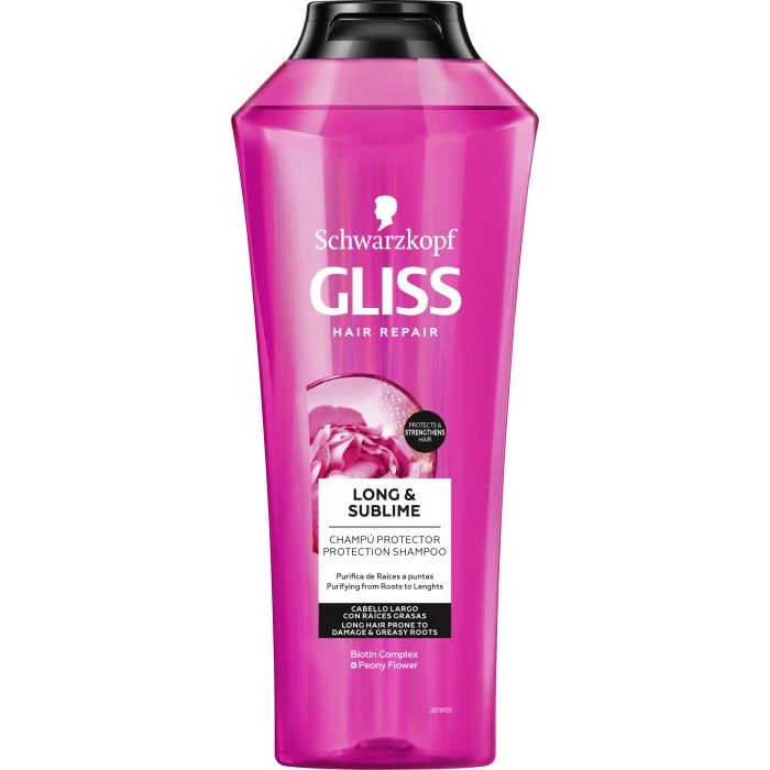 Schwarzkopf Gliss Long & Sublime Sampon 370 ml