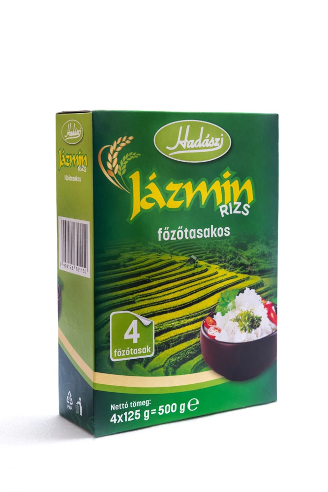 Hadászi Jázmin Rizs Főzőtasakos 4*125 g