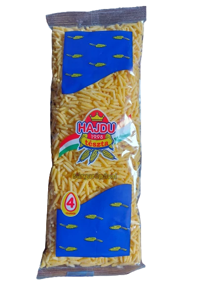 Hajdu Sodrott Csiga 4 tojásos Száraztészta 250 g