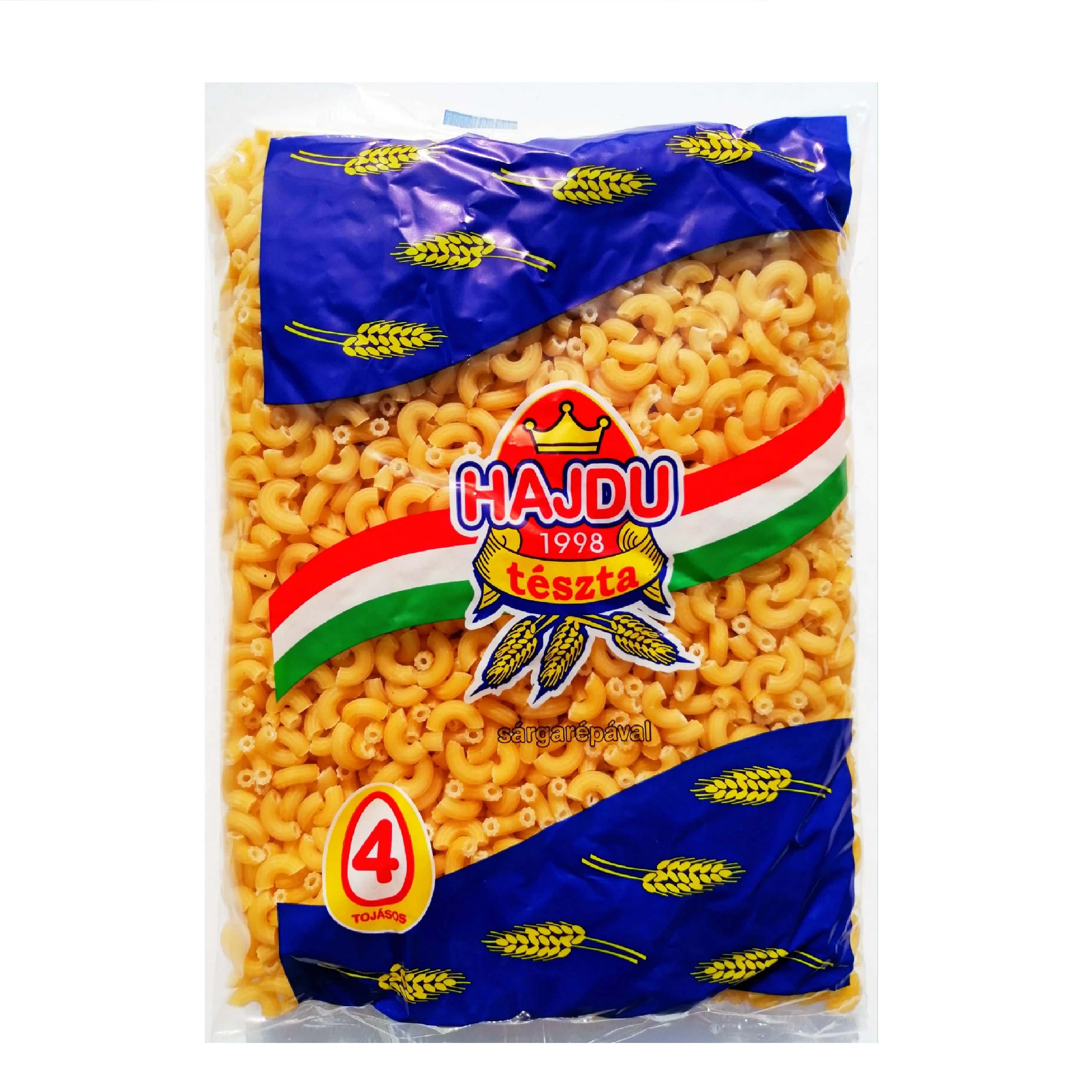 Hajdu Szarvacska 4 Tojásos Száraztészta 500 g