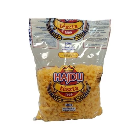 Hajdu Szarvacska Tojás Nélküli Száraztészta 500 g