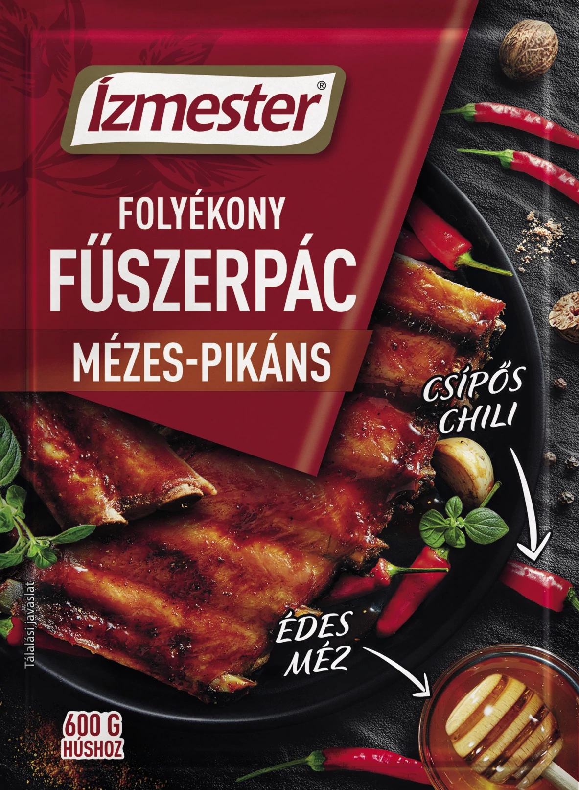 Ízmester Folyékony Fűszerpác Mézes-Pikáns 70 ml