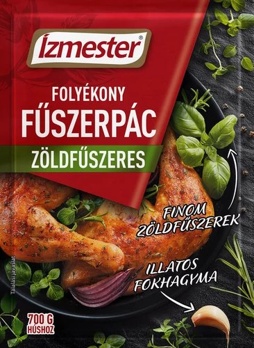 Ízmester Folyékony Fűszerpác Zöldfűszeres 80 ml