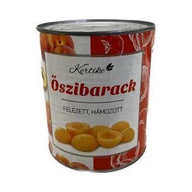 Kertike Őszibarack Konzerv 820 g