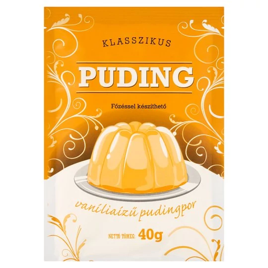 Klasszikus Vaníliaízű Pudingpor 40 g