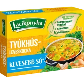 Lacikonyha Tyúkhúsleves Kocka 6 db 60 g