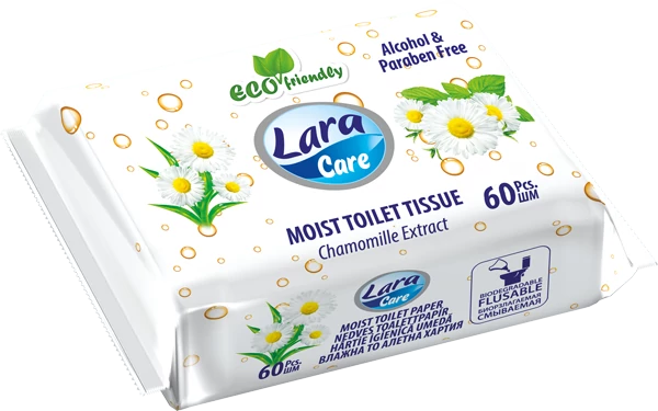 Lara Care Nedves Wc Papír Kamilla 60 db