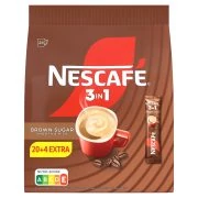 Nescafe 3in1 Brown Sugar Azonnal Oldódó Kávéspecialitás Barna Cukorral 24 x 16,5 g