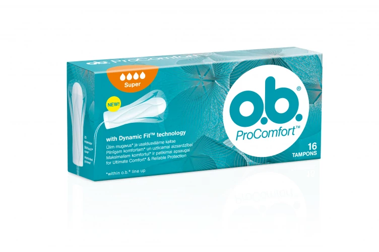o.b. ProComfort Ultimate Comfort Tampon Super 16 db