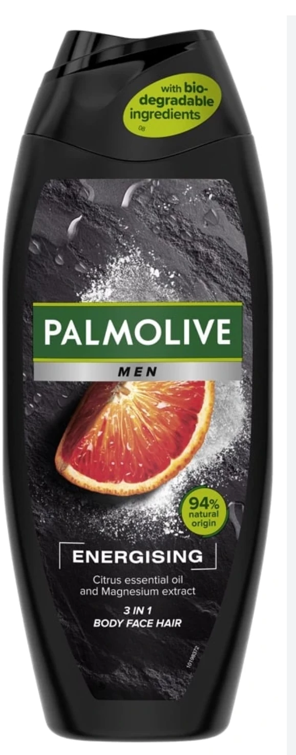 Palmolive Men Energising Tusfürdő 500 ml