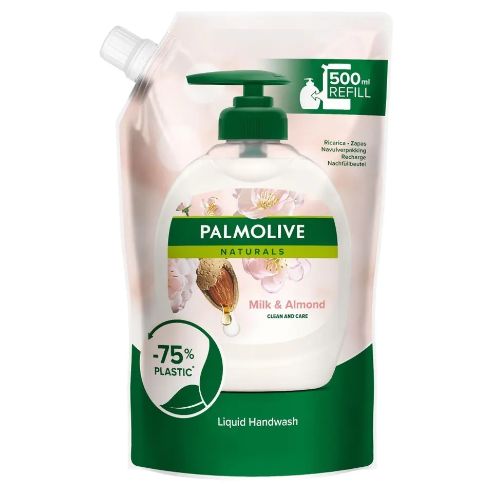 Palmolive Milk & Almond Folyékony Szappan Utántöltő 500 ml