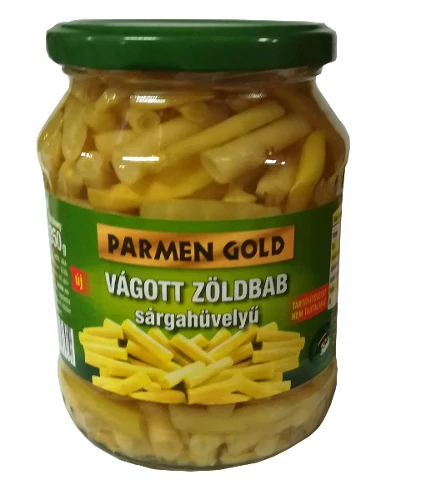 Parmen Gold Vágott Zöldbab Sárgahüvelyű 660 g