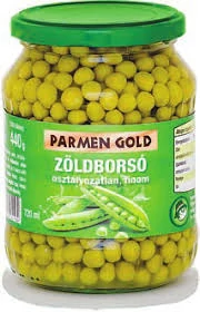 Parmen Gold Zöldborsó 690 g