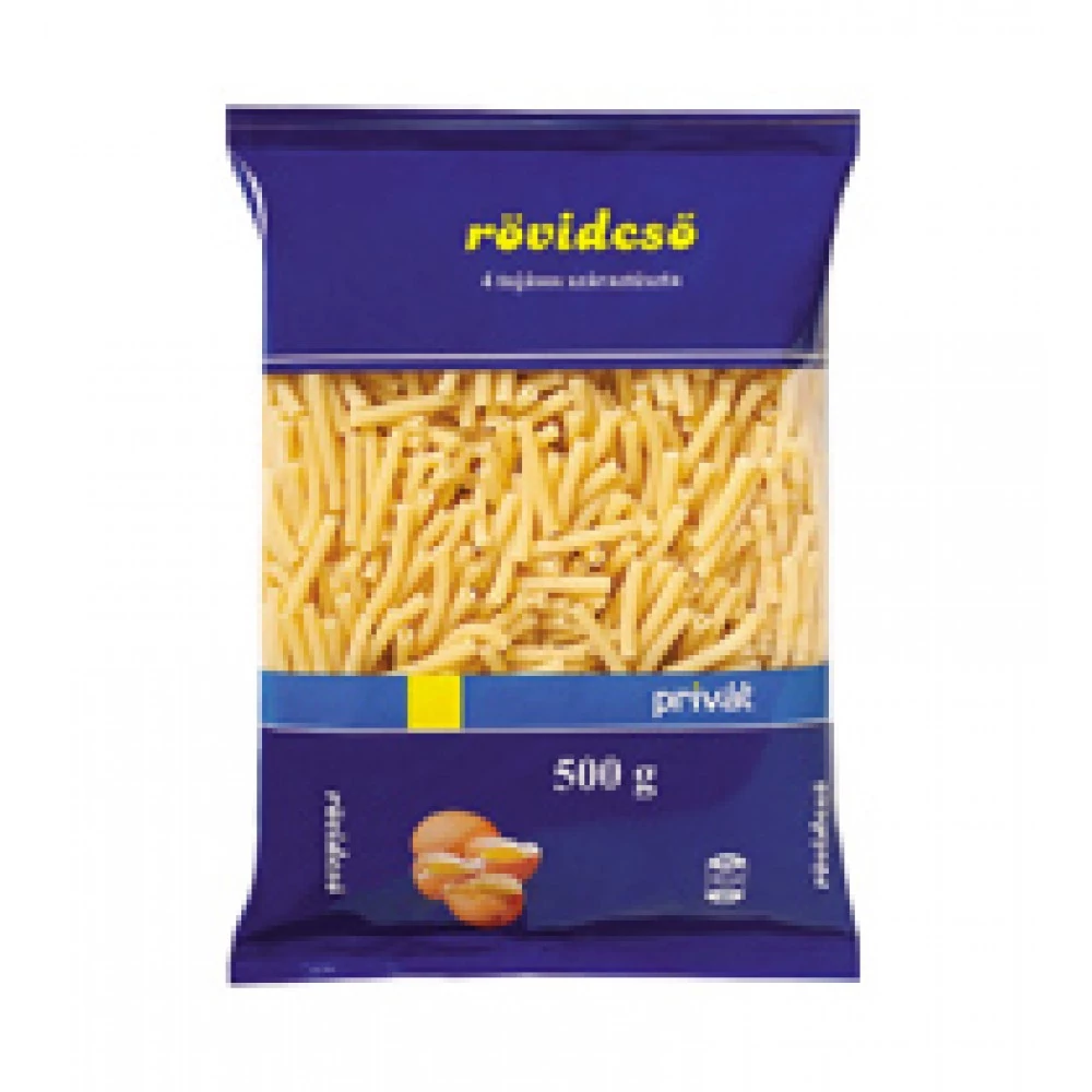 Privát 4 Tojásos Rövidcső Tészta 500 g