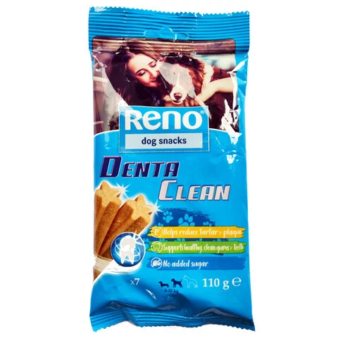 Reno Denta Clean Fogápoló Snack 7 db 110 g