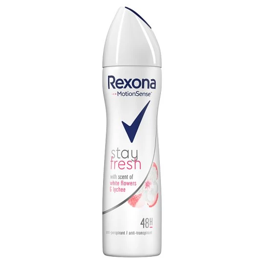 Rexona Stay Fresh White Flowers & Lychee Spray 150 ml