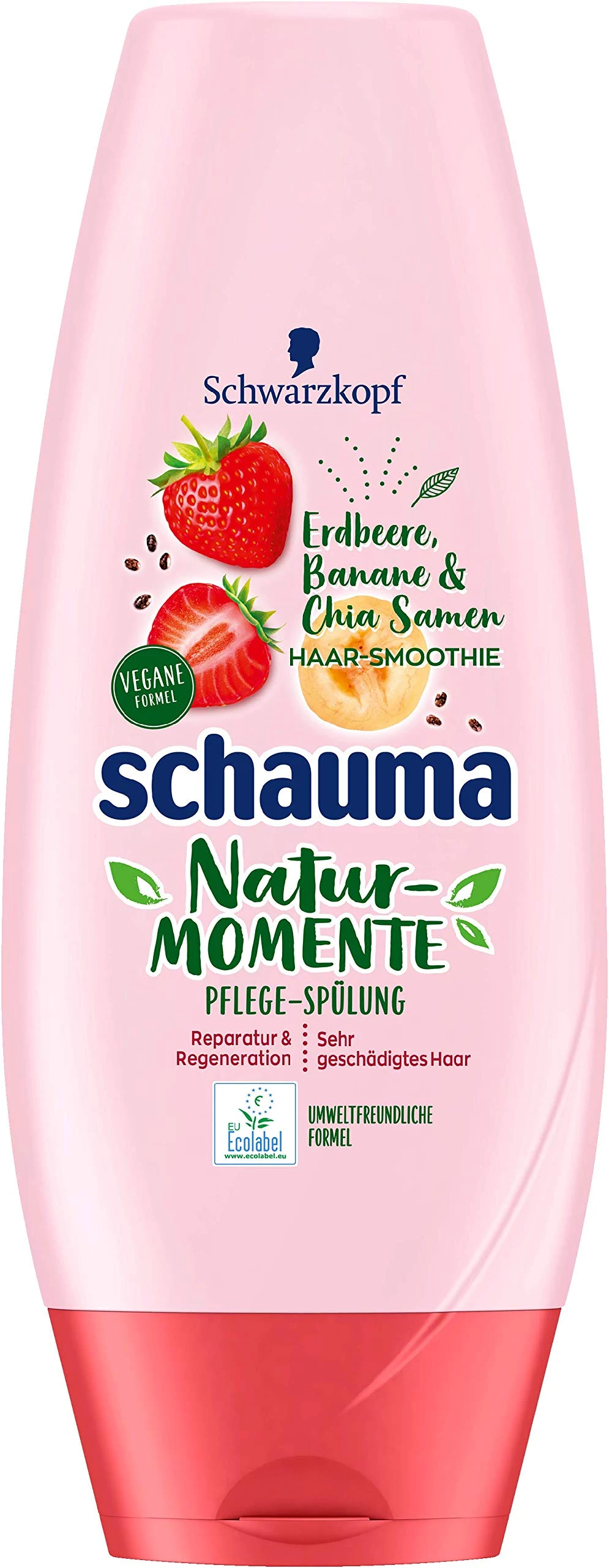 Schauma Nature Moments Eper-Banán-Chia Mag Balzsam 250 ml