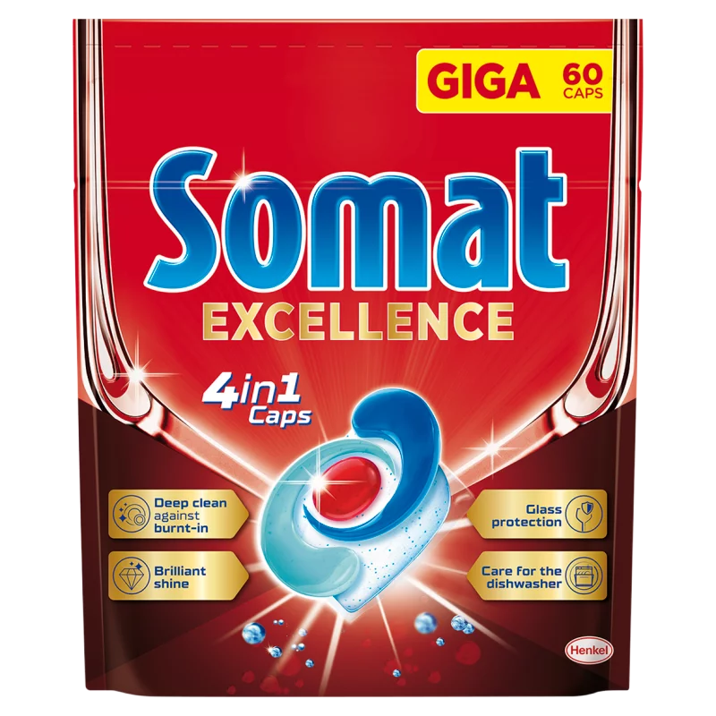Somat Excellence 4in1 Mosogatógép Kapszula 60 db