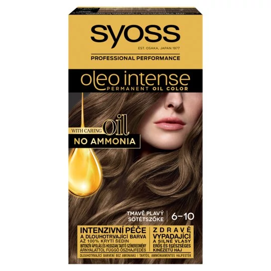 Syoss Oleo Intense Hajfesték 6-10 Sötétszőke